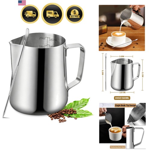 Milk frothing pitcher - milk, 600ml